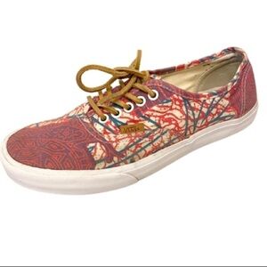 VANS Tribal Washed Poppy Women’s 10.5 Men’s 9